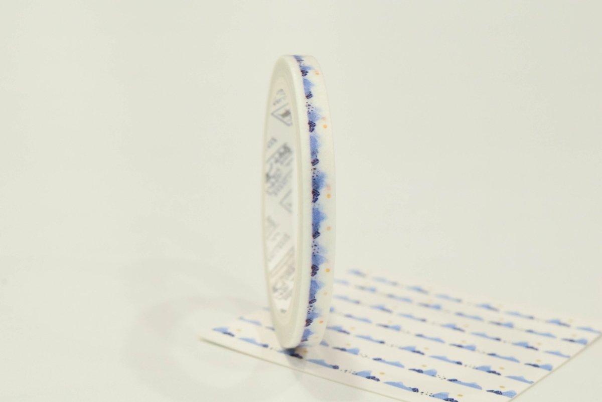 Paper Pond Interesting Geometric Foundation Washi Tape Minimalist and Thin Border Tape Paper Tape NP-H7TIM-003 - CHL-STORE 