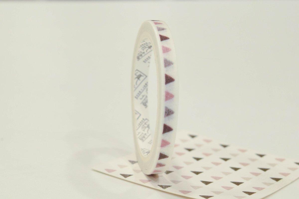 Paper Pond Interesting Geometric Foundation Washi Tape Minimalist and Thin Border Tape Paper Tape NP-H7TIM-003 - CHL-STORE 