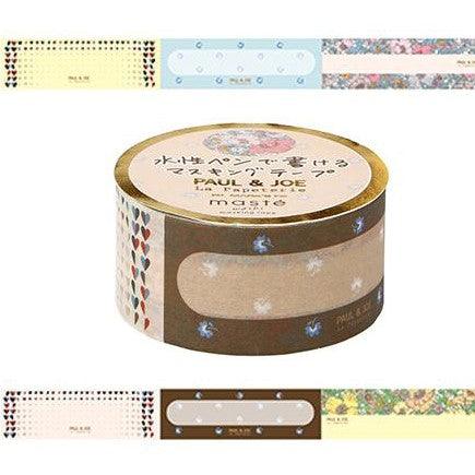 Paper Tape PILOT x PAUL&JOE 0.4mm Stationery Art Supplies Student Travel Record School Office Diary PMMST-50RPJ1 - CHL-STORE 