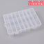 Paper tape transparent storage box 15 grid 24 grid 36 grid paper tape storage box jewelry box stationery box - CHL-STORE 