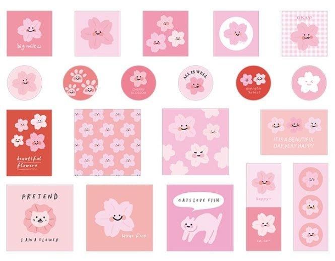 PaperMore Emoji Story Series Decorative Stickers 40pcs NP-000096 - CHL-STORE 