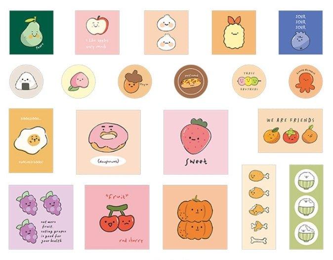 PaperMore Emoji Story Series Decorative Stickers 40pcs NP-000096 - CHL-STORE 