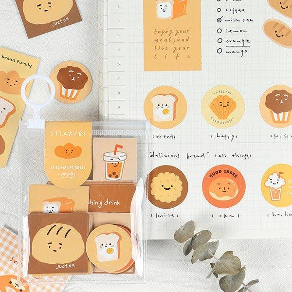 PaperMore Emoji Story Series Decorative Stickers 40pcs NP-000096 - CHL-STORE 