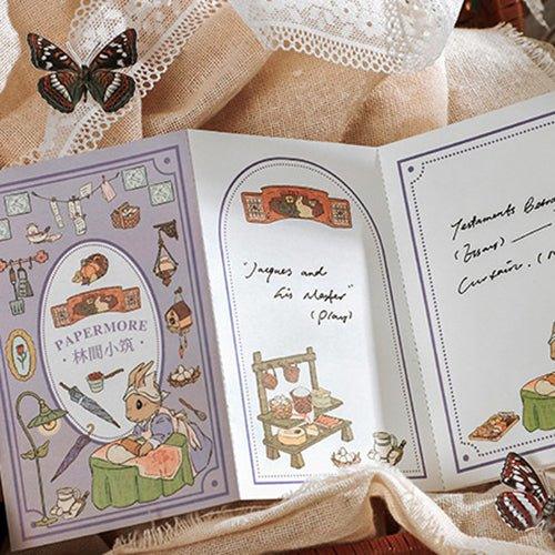 PaperMore Folding Note Paper Flower and Alice Series Note Paper Note Paper NP-030074 - CHL-STORE 