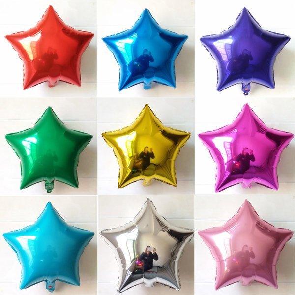 Party Essentials Celebration Surprise Party Decorations 10-Inch Aluminum Film Balloons Star Shape Balloon Star Balloon Decorative Balloon NP-H7TOF-905 - CHL-STORE 