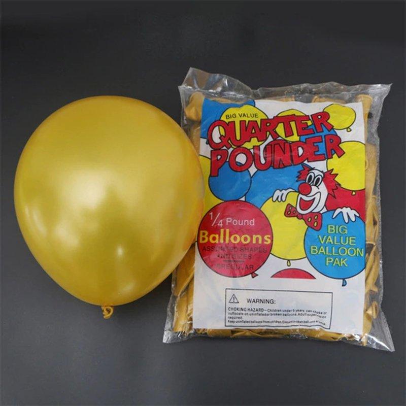 Party Surprise Birthday Celebration Thickened 12 Inch Texture Latex Balloon Party Balloon 100 Balloons 9 Colors NP-H7TOF-901 - CHL-STORE 