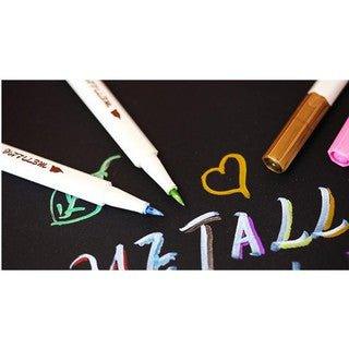 Pearlescent Watercolor Soft Paint Color Special Metal Brush NP-H7TAY-201 - CHL-STORE 
