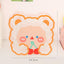 Pen Holder Storage Transparent Shape Creative Cartoon Stationery Office School Art Supplies Desk Makeup Brush Cat Bunny Bear NP-020039 - CHL-STORE 
