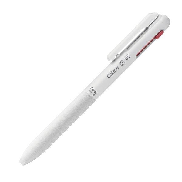 Pentel Calme Calme 0.5mm mute 2 colors (black/red)+1 functional pen - CHL-STORE 