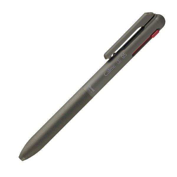 Pentel Calme Calme 0.5mm mute 2 colors (black/red)+1 functional pen - CHL-STORE 