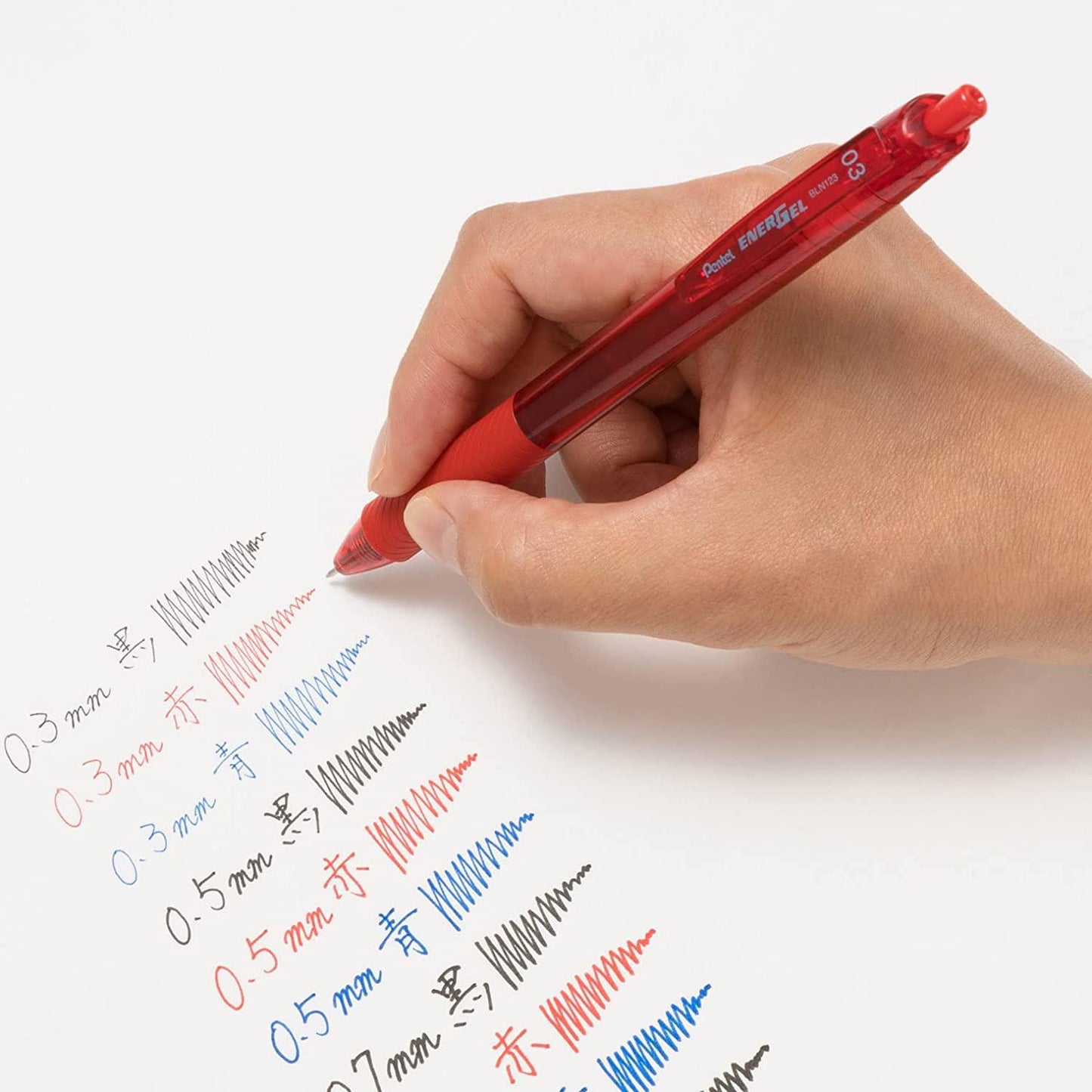 Pentel Energel BLN12 0.3MM 0.5MM ballpoint pen gel pen - CHL-STORE 