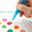 Pentel FRH Fountain Pen Medium / Small / Flat Head / Pill Type Color Brush Watercolor Pen - CHL-STORE 