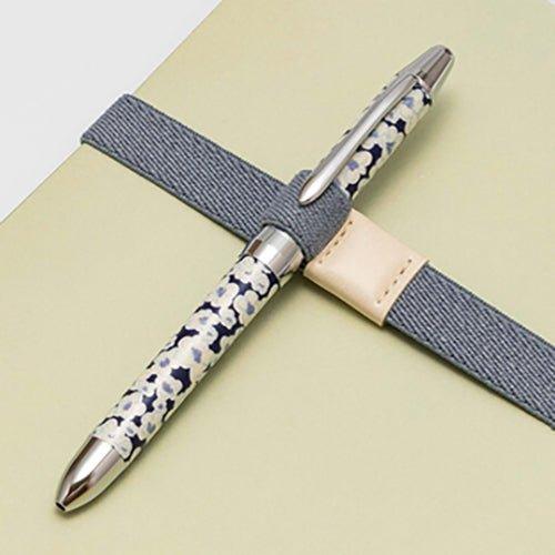 Pentel VICUNA EX Limited Textile Patterns Popular Flowers Retro Patterns Two Plus One Functional Pen Black Ink Red Ink Automatic Pen - CHL-STORE 