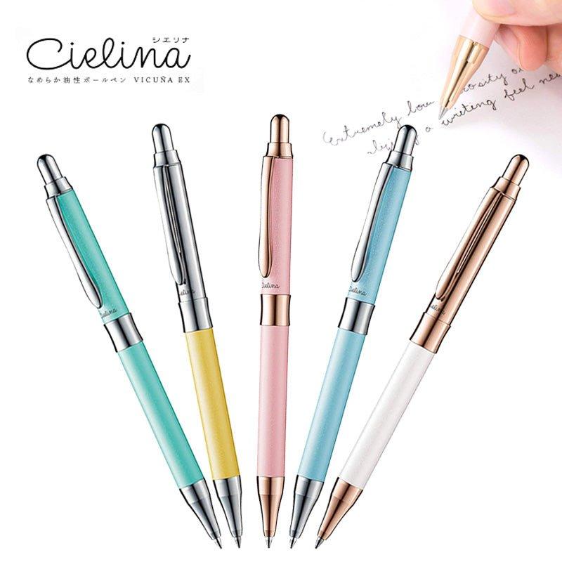 PENTEL Vicuna EX Sieria 0.5mm very fine oily black ink ballpoint pen - CHL-STORE 