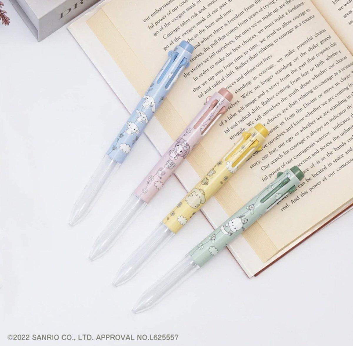 Pentel x Sanrio i+ Sanrio three-color pen Five-color pen i+ multi-color pen XBGH3SR XBGH5SR - CHL-STORE 
