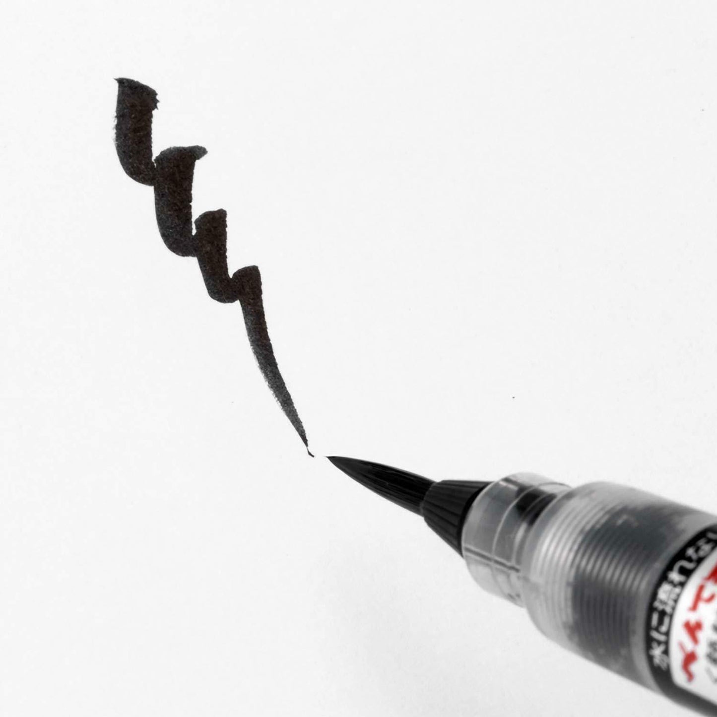 Pentel XFP5F Brush Cassette Brush Fine Character Brush Black Ink Brush Science Brush Very Fine Grey Rod - CHL-STORE 