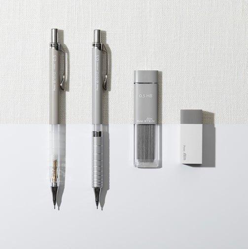 PENTEL XPP1002G2 limited Orenz Simpledays 0.2mm 0.3mm 0.5mm automatic pencil lead eraser - CHL-STORE 