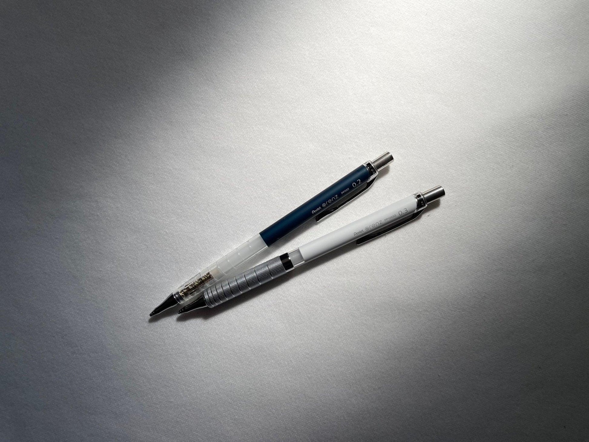 PENTEL XPP1002G2 limited Orenz Simpledays 0.2mm 0.3mm 0.5mm automatic pencil lead eraser - CHL-STORE 