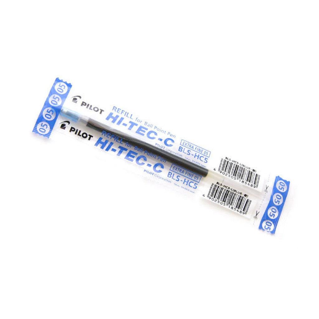 PILOT 0.4mm/0.5mm Superfine Ball Pen Refill for HI-TEC-C (BLS-HC4/BLS-HC5) - CHL-STORE 