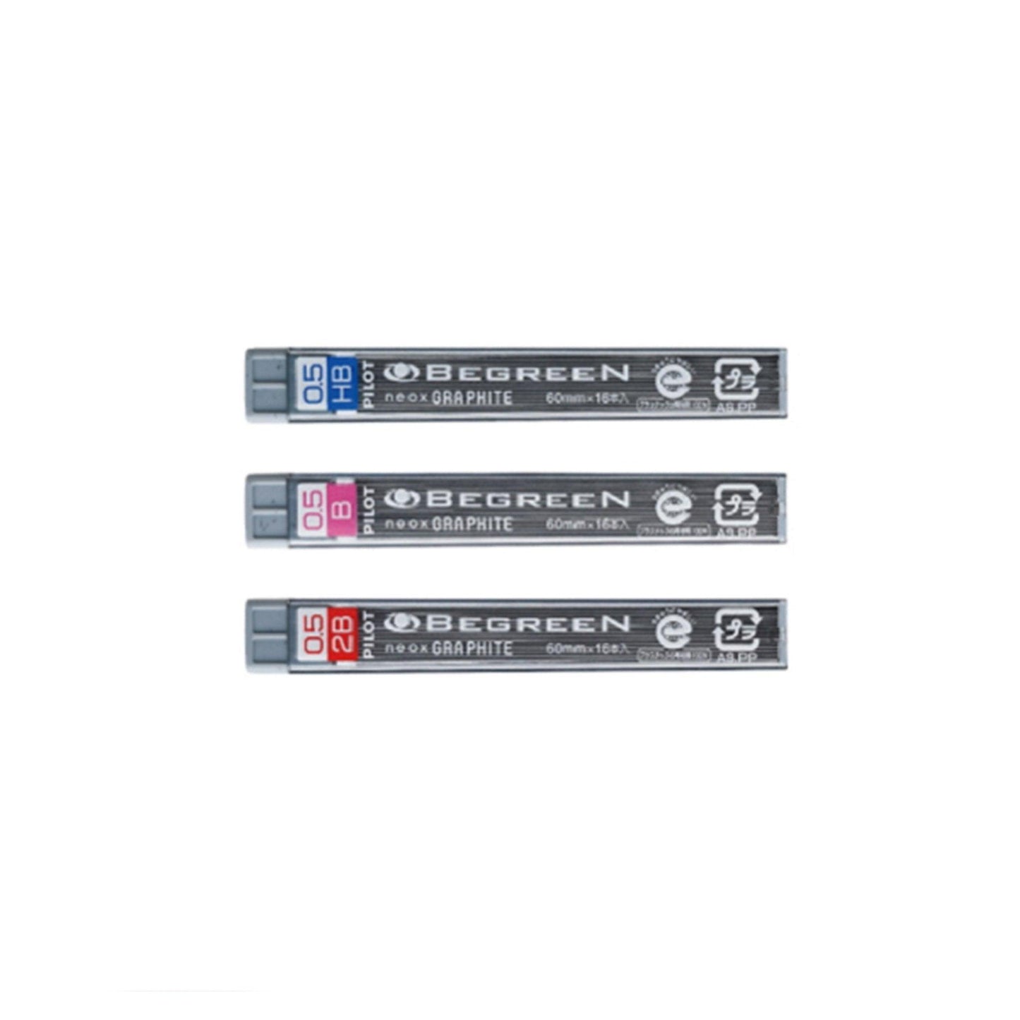PILOT 0.5mm HB pencil lead HRF5G-10B-HB dark color - CHL-STORE 