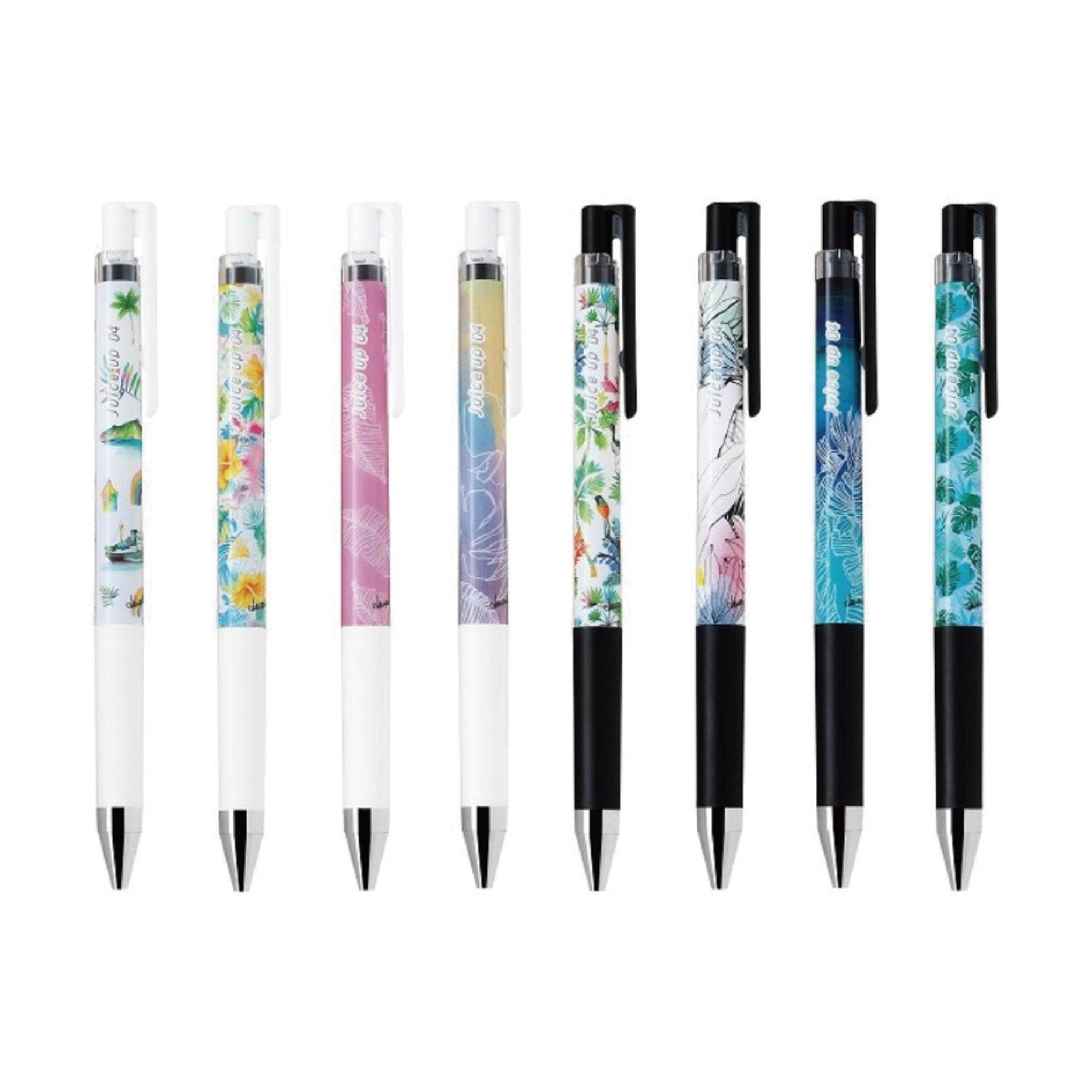 PILOT Acroball Juice up Lauren Roth Flowers Limited Super Juice Pen Oil Pen Eight Color Set - CHL-STORE 
