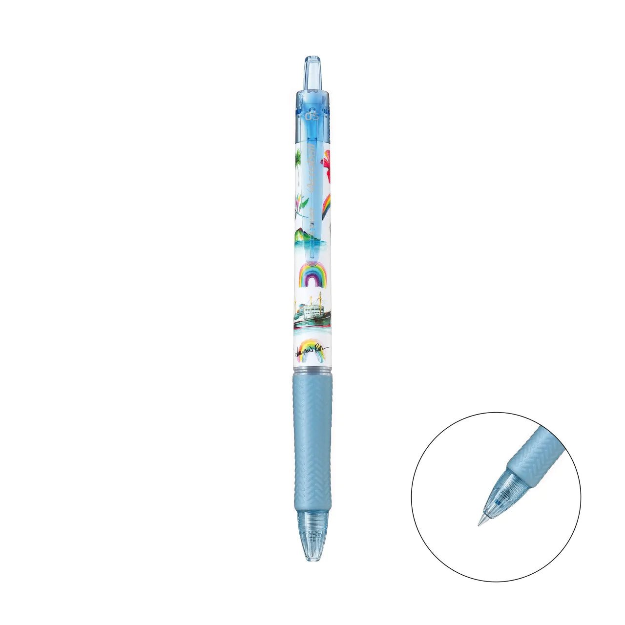 PILOT Acroball Juice up Lauren Roth Flowers Limited Super Juice Pen Oil Pen Eight Color Set - CHL-STORE 