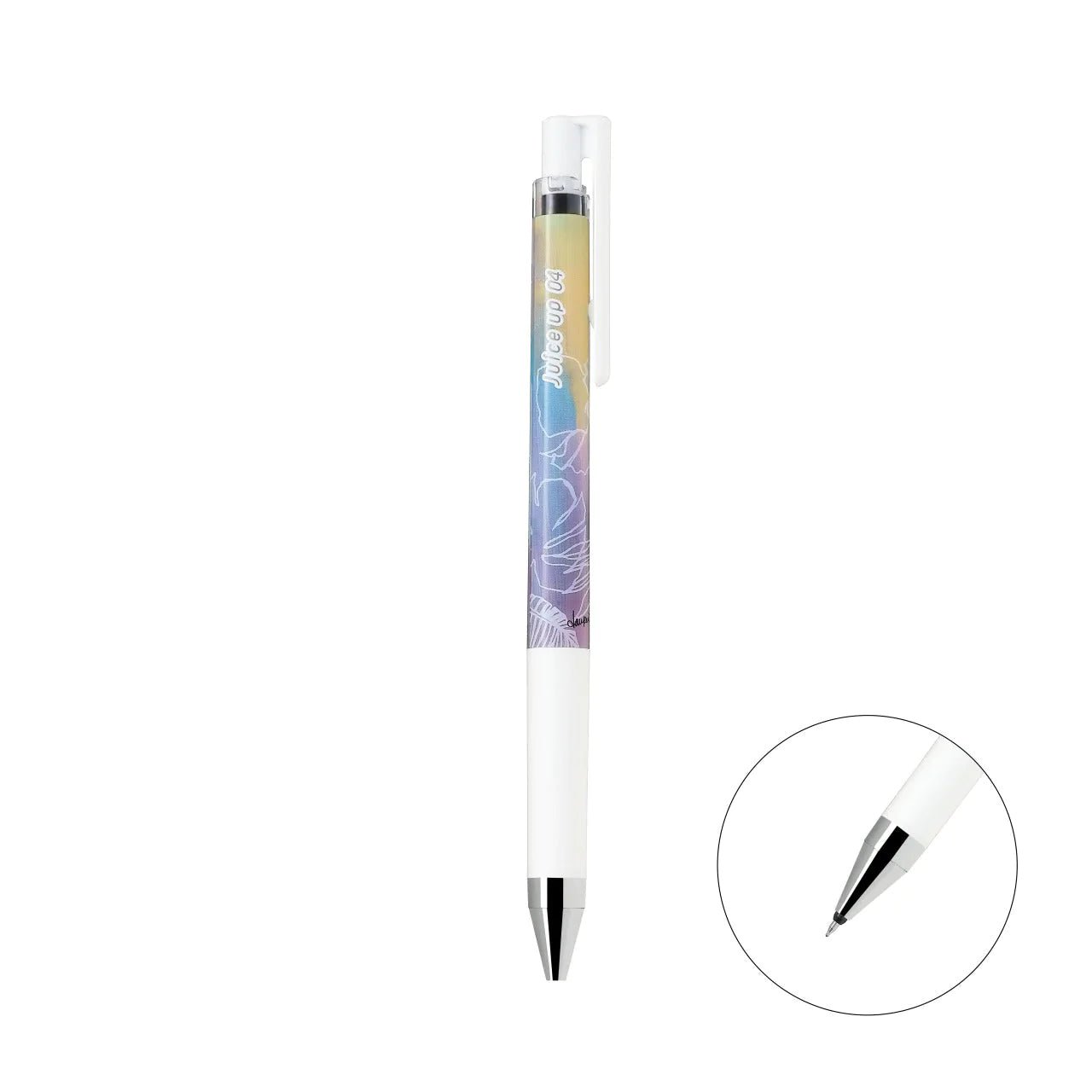 PILOT Acroball Juice up Lauren Roth Flowers Limited Super Juice Pen Oil Pen Eight Color Set - CHL-STORE 