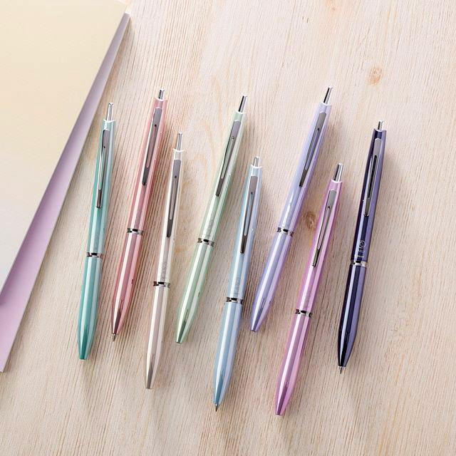 PILOT BIL-80EF-A IMILLY series limited season color light ripe bright color gradient 0.5MM black ink oil pen double-sided pencil case A5 B6 notebook - CHL-STORE 