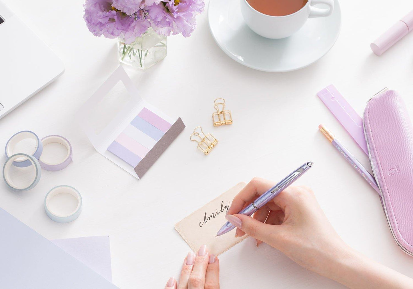 PILOT BIL-80EF-A IMILLY series limited season color light ripe bright color gradient 0.5MM black ink oil pen double-sided pencil case A5 B6 notebook - CHL-STORE 