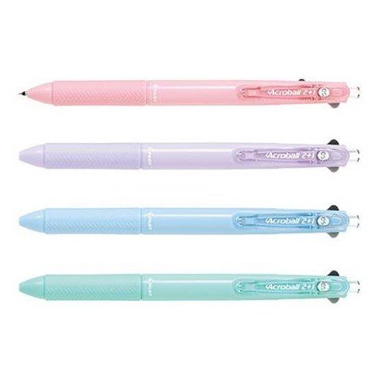 PILOT BKHAB 2+1 Multifunctional Pen 3+1 Multifunctional Pen Light Oil Pen 0.5mm - CHL-STORE 