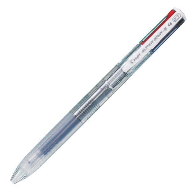 PILOT BKSG-35F SUPER GRIP G4 0.7mm Multicolor Ballpoint Pen 4 color functional pen - CHL-STORE 