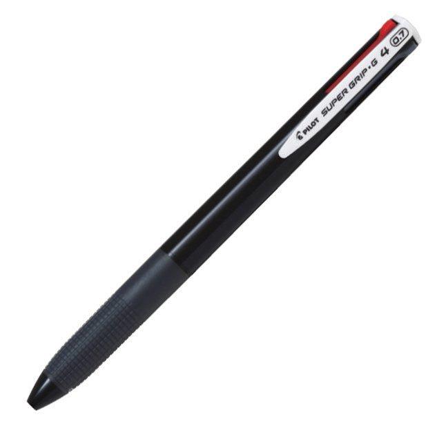 PILOT BKSG-35F SUPER GRIP G4 0.7mm Multicolor Ballpoint Pen 4 color functional pen - CHL-STORE 