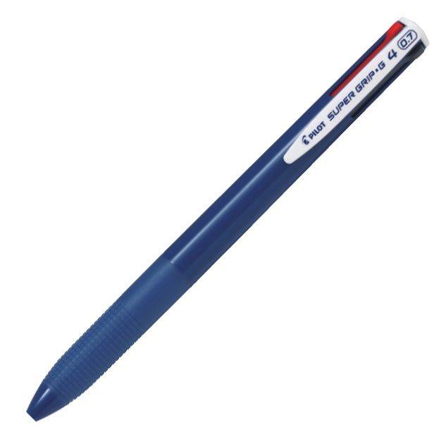 PILOT BKSG-35F SUPER GRIP G4 0.7mm Multicolor Ballpoint Pen 4 color functional pen - CHL-STORE 