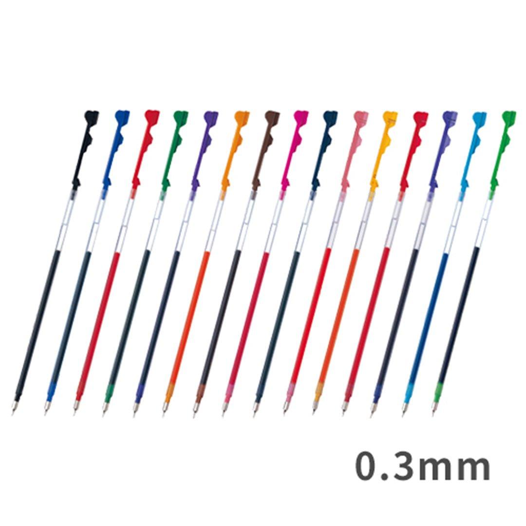 PILOT BLS-CLT3 HI-TEC-C Coleto ultra-fine 0.3mm refill Japanese stationery pen tube - CHL-STORE 