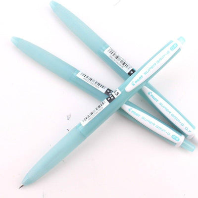 PILOT BSGK-10EFOP SUPER GRIP‧G Ocean Plastic Recycling Environmental Recycling 0.5/0.7MM Ballpoint Pen (Black Ink) - CHL-STORE 