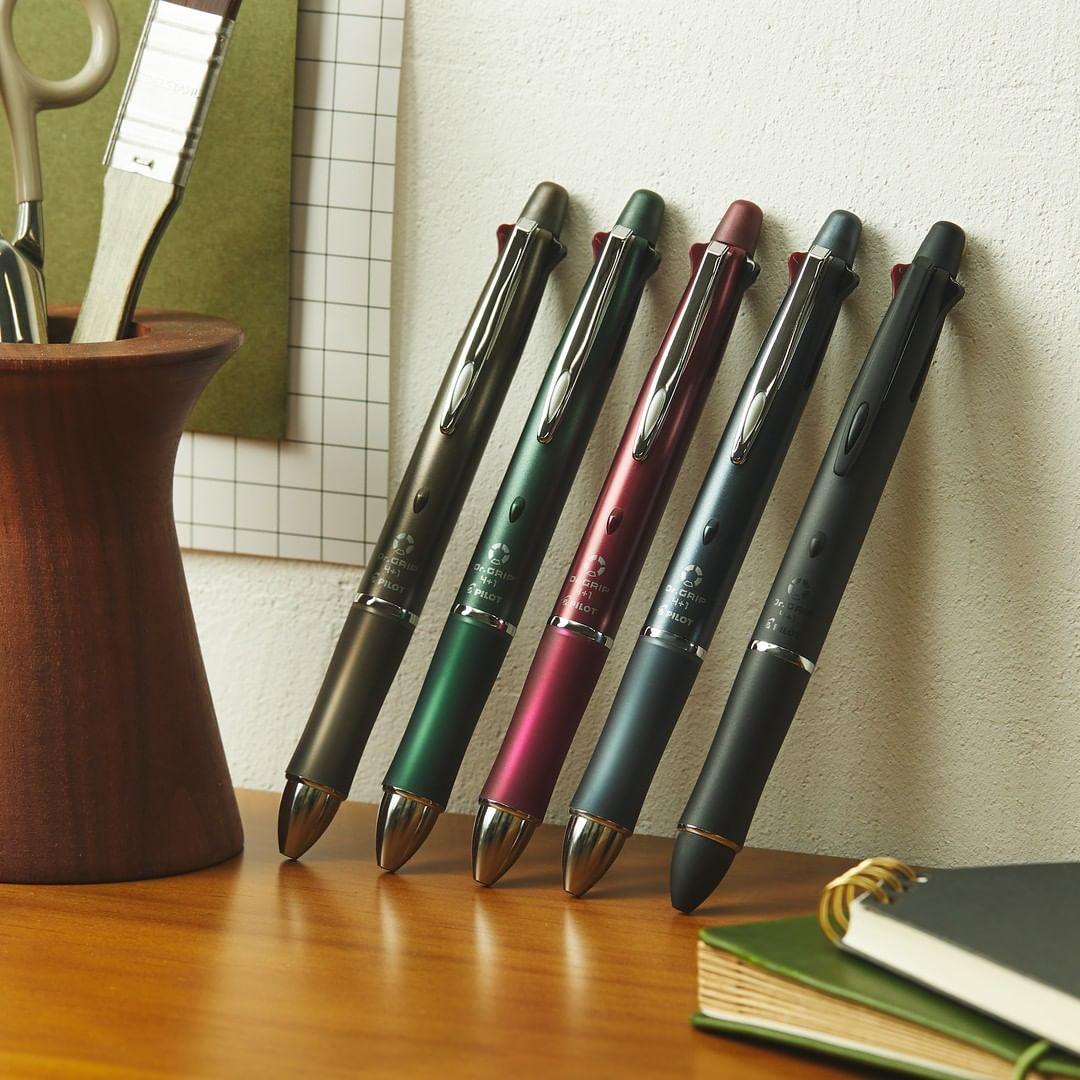 PILOT Dr.GRIP multifunctional pen 4+1 0.5MM light oil pen 0.3MM automatic pen BKHDF1SEF - CHL-STORE 