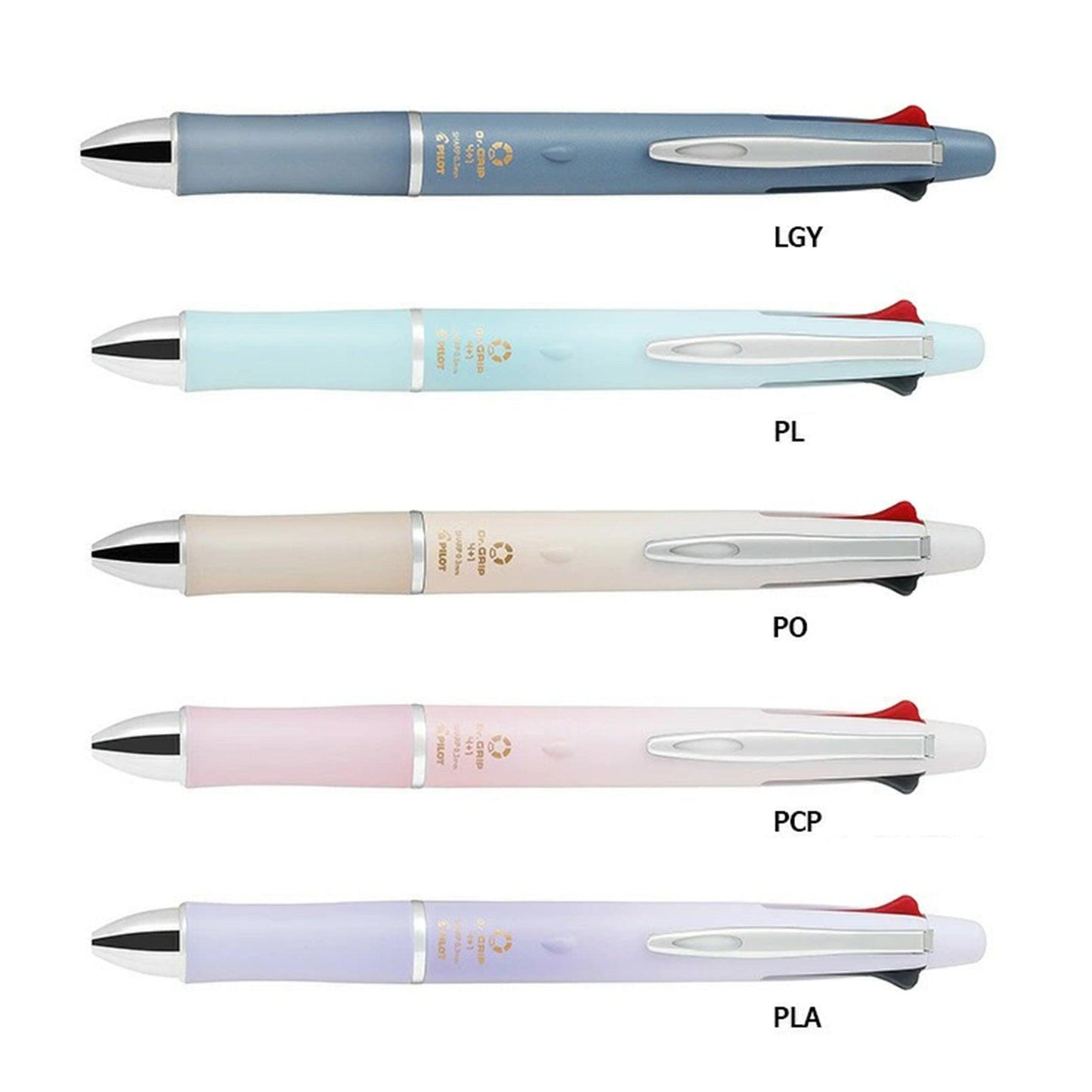PILOT Dr.GRIP multifunctional pen 4+1 0.5MM light oil pen 0.3MM automatic pen BKHDF1SEF - CHL-STORE 