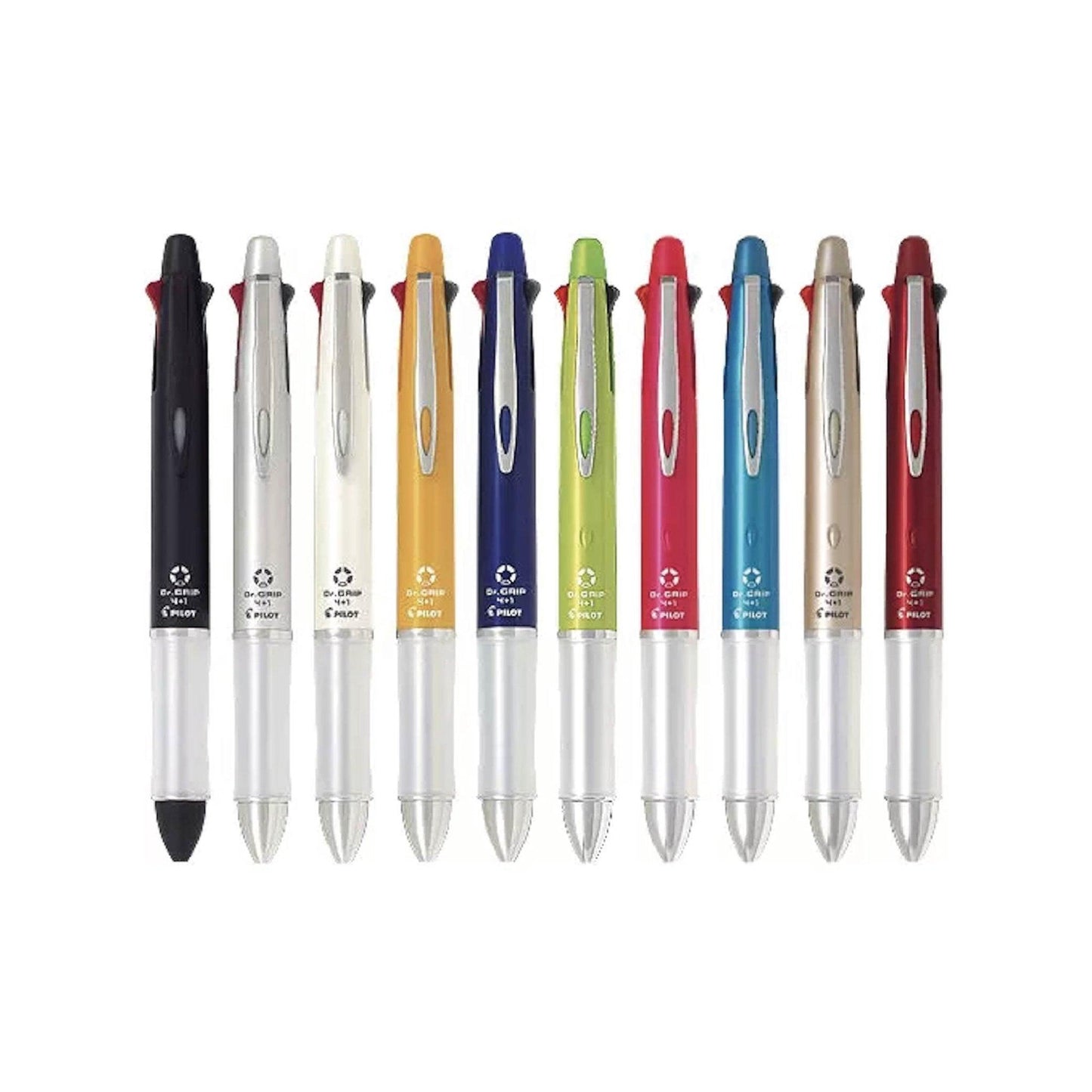 PILOT Dr.GRIP Soft Rod 4+1 Multi-Function Ball Pen Function Pen PBKHDF1SF - CHL-STORE 