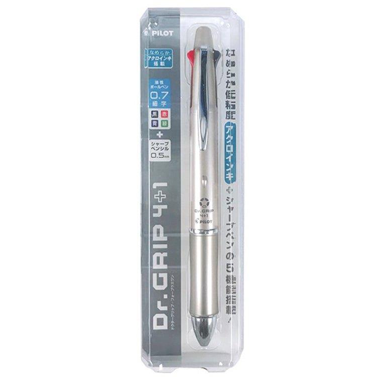 PILOT Dr.GRIP Soft Rod 4+1 Multi-Function Ball Pen Function Pen PBKHDF1SF - CHL-STORE 