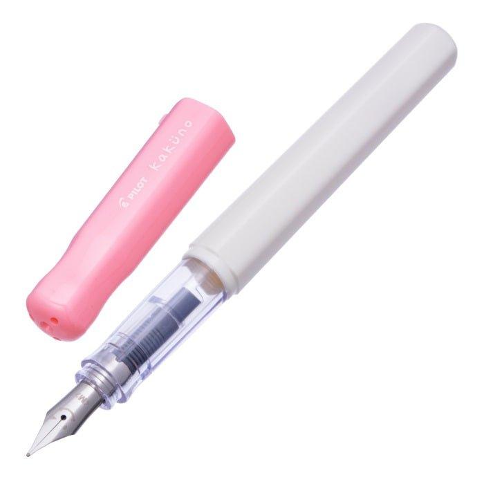 PILOT FKA-1SR Smiling Fountain Pen x Limited Edition x White Body with Pink Series - CHL-STORE 