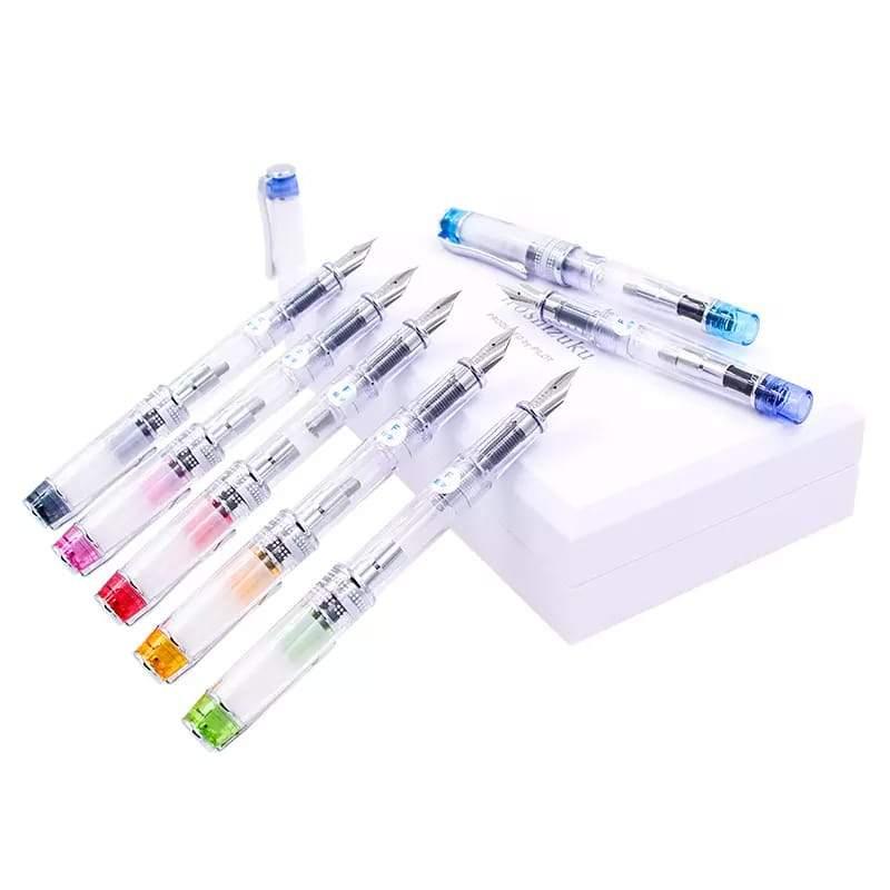 PILOT FPRN-350R PRERA transparent rod fountain pen F-tip/M-tip fountain pen - CHL-STORE 