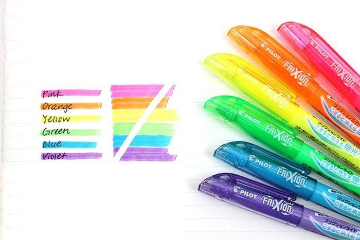PILOT Frixion Light SFL-10SL Fluorescent Magic Erase Pen Erasable Highlighter - CHL-STORE 