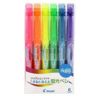 PILOT Frixion Light SFL-10SL Fluorescent Magic Erase Pen Erasable Highlighter - CHL-STORE 