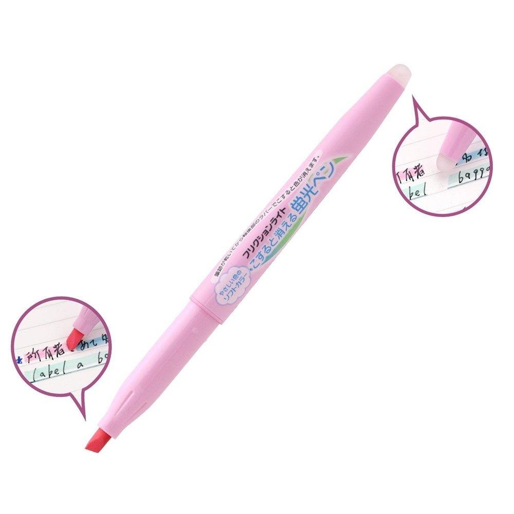 PILOT Frixion Light Soft Highlighter 3pcs Erase Pen Erasable Pen SFL30SL3CS magic eraser pen - CHL-STORE 