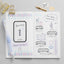 PILOT ILMILY SPFIL15S 0.5MM Limited Edition Transparency Light Tone Romantic Design 0.5mm Water-based Pen Seal Template Ruler - CHL-STORE 