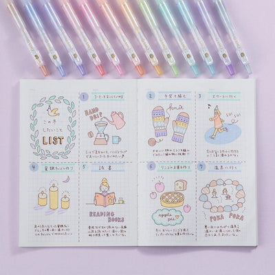 PILOT IMILLY 0.5MM limited edition transparent light tone 0.5mm water-based pen - CHL-STORE 