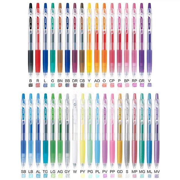 PILOT Juice Pen Full Color Group 0.38mm 24 Colors 0.5mm 36 Colors Color sets 10UF 10EF - CHL-STORE 