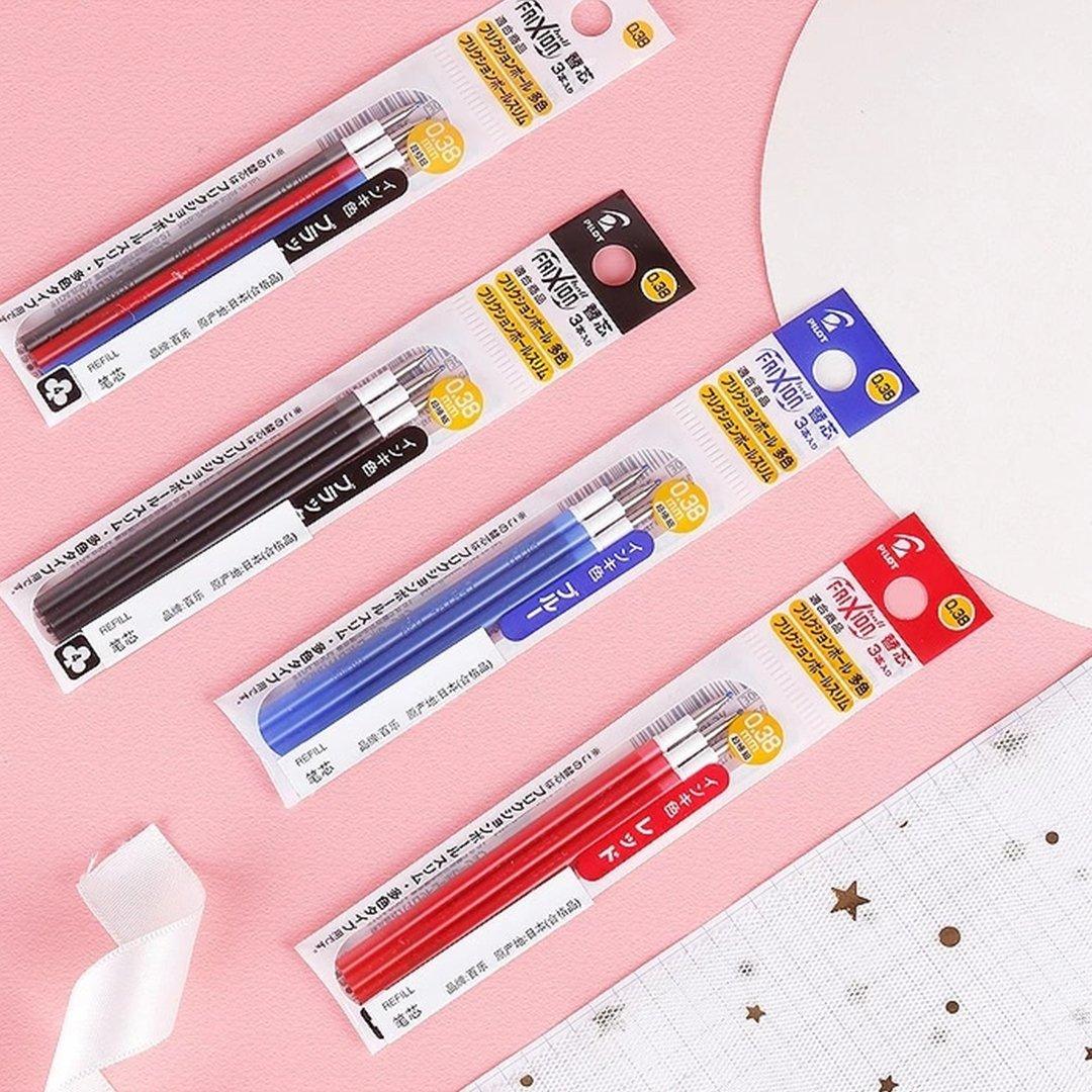 PILOT LFBTRF-30UF-3 Frixion Ball Slim 0.38 Magic Erase Pen Refill 3pcs - CHL-STORE 
