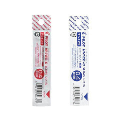 PILOT LHRF-20C4 HI-TEC-C Slims Refill Waterborne Refill 0.4mm Blue Red Refill - CHL-STORE 