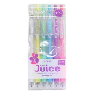 PILOT LJU-60EF-P-S6/ LJU-60EF-M-S6/ LJU-60F-6CK 0.5mm Juice Pen sets - CHL-STORE 